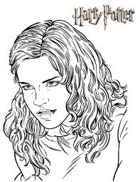 L'essence d'un rejeton est un marche fantastique. Coloriage Harry Potter Couleur