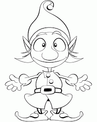 All of these kids coloring printables are free! Free Printable Elf Coloring Pages For Kids Drawing With Crayons
