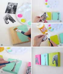Arts and crafts for girls come in many forms and we have a wide and varied range of items here to inspire creativity let your crafters decorate their books, rooms and other items with this smart tape kit. Diy Painted Wood Block Nursery Art Diy Nursery Decor Diy Nursery Crafts