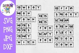Download Periodic Table Halloween Words Svg Spooky Halloween Svg 306262 Cut Files Design Bundles