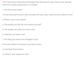 Whatsapp Games Whatsapp Dare Games The State