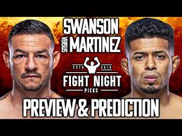 UFC Fight Night: Cub Swanson vs. Jonathan Martinez Preview & Prediction