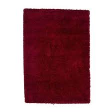Appliquez ensuite sur la tache un mélange de pâte de bicarbonate de soude et de jus de citron. Tapis Shaggy Rouge Lie De Vin Softy Deco Salon Kalico