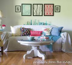 Pottery barn byron bunching coffee table, mason gray 22 wood w/ concrete finish. Chalkboard Painted Pedestal Coffee Table Inspired By Pottery Barn Postcards From The Ridge