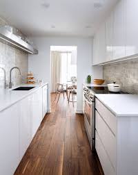 Mid century modern galley kitchen remodel. Modern Galley Kitchen Design Thebestwoodfurniture Com