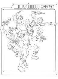 The relatively complex pictures are perfect for learning to fill an image with colors neatly. Coloring Page Power Rangers Coloring Pages 14