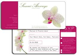 Foiled vellum wedding invitations pietrapaperdesign 4.5 out of 5 stars (690) sale price $0.90 $ 0.90 $ 1.00 original price $1.00 (10% off) add to favorites folder travel wallet : Orchid Wedding Invitations Jade And Phil