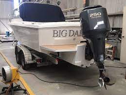 Then apply your chosen colour gelcoat and lay up your fibreglass. Boat Pods Wakemaker Marine