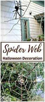 Giant Halloween Spider Web Decoration Halloween Spider Web Diy Halloween Decorations Spider Web Decoration