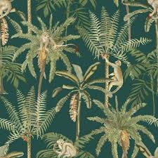 Bathroom wallpaper wall wallpaper wallpaper ideas pastel wallpaper flower wallpaper vintage floral wallpapers bar design self adhesive wallpaper watercolor green tropical banana plants wallpaper wall mural, tropical rainforest banana leaf rainfo. Tree Wallpaper Leaf Print And Nature Wallpapers For Walls