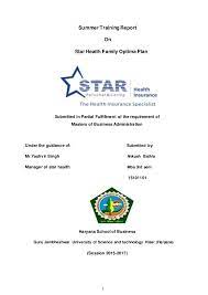 Star health majorly works offline which is the biggest drawback and at the time of getting a claim the services sucks. Star Health Insurance Summer Report