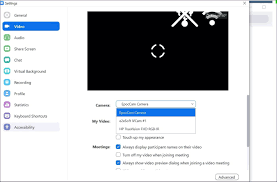 Refresh the zoom window and it should work! How To Use Epoccam With Zoom Skype Microsoft Teams And Google Meet On Windows