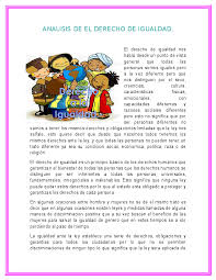 El derecho a la igualdad parte de una concepción clásica, según la cual hay que tratar igual a lo igual y diferente a lo diferente; Doc Analisis De El Derecho De Igualdad Hector Rodriguez Academia Edu