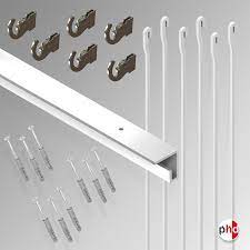 You can choose from 3 types of hooks, depending on the weight you want to hang and the hanging pictures by means of hook and loop fasteners? All In One C Rail 3m Hanging Rods Ceiling Kit Hang 80kg Pictures