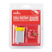 Need a great lithium battery charger? Lithium Polymer Usb Charger And Battery Retail Rtl 09876 Sparkfun Electronics