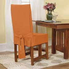 Oranzhevyj Chehol Na Stul Slipcovers For Chairs Dining Chair Covers Dining Room Chair Slipcovers