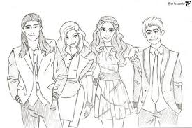 And now, this can be the primary graphic: Disney Descendants Mal Coloring Pages