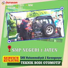 Tidak ada yang aneh saat ida berada di sekolah. Smk Muhammadiyah 3 Karanganyar Melakukan Service Kunjung Ke Smp Karanganyar Smk Muhammadiyah 3 Karanganyar