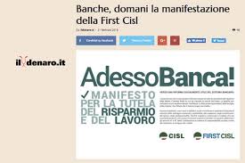 Trova subito il tuo nuovo lavoro. Adessobanca A Napoli Le Banche Tornino A Essere La Cassaforte Del Paese First Cisl