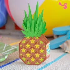 Download Pineapple Box Card 1 99 Svg Files For Cricut Silhouette Sizzix And Sure Cuts A Lot Svgcuts Com