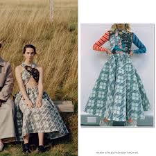 The most common harry styles vogue magazine material is paper. Harry Styles Fashion Archive