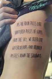 Tattoo uploaded by mariana nunez hold on till may pierce. Pierce The Veil Tattoo Quotes Quotesgram