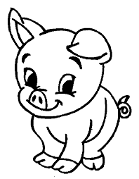 Desenhos De Porcos Para Imprimir E Colorir Animais Para Colorir