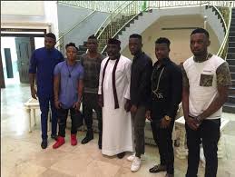 3 october 1996 (age 23) place of birth: Rochas Okorocha Poses With Kelechi Iheanacho His Squad In Imo Govt House Pic Politics Nigeria