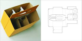 Google Image Result For Http Www Packagingdesigntemplates Net Wp Content Uploads 2012 02 Pack1 1 Beer Packaging Design Beer Carrier Design Packaging Template