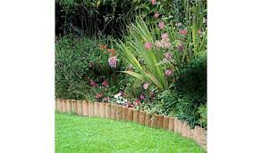 Add some neat and natural bordering or edging to your garden using the woven willow border from walton's. Buy Log Roll Edging Pack Of 2 Garden Edging And Borders Argos