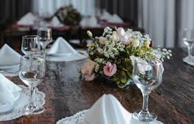 The rehearsal dinner is meant to be a casual get together—although the dress may be a bit more formal depending on the location—for the the rehearsal dinner can take place anywhere. Bridal Shower Centerpiece Ideas Bridal Shower 101