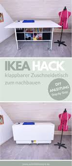 Diy Klappbarer Zuschneidetisch Mit Bildern Schneidetische Ikea Hack Zuhause Diy