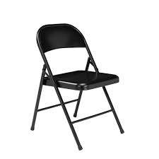 4.6 out of 5 stars 3,156. National Public Seating Black Metal Stackable Folding Chair Set Of 4 910 The Home Depot