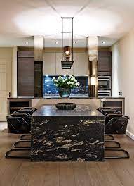 4'x2' black marble dining contemporary table top floral marquetry inlaid h4872. Gorgeous Marble Top Dining Tables Falling In Love With Polished Panache