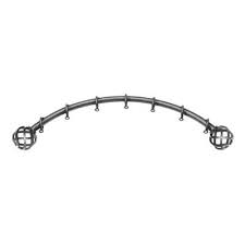 Do i include a panel between the windows as well? Custom Arched Curtain Rod Curtain Rods Curtains For Arched Windows Arched Window Treatments Arched Window Coverings