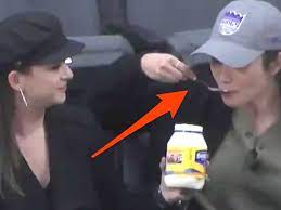 Video Shows Fans Eating Out Of A Jar Of Mayo At A Basketball Game