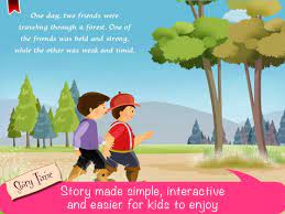 Two Friends Were Traveling Through A Forest Classic Tales Travel Interactive