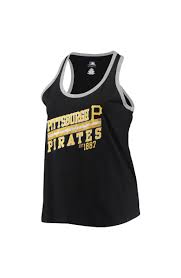 Profile Women S Black Pittsburgh Pirates Plus Size Ringer Racerback Tank Top Nordstrom