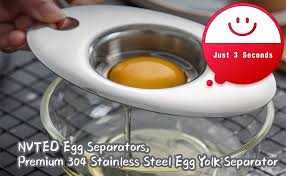 We did not find results for: Amazon Com Nvted Egg Separators Premium 304 Stainless Steel Egg Yolk Separator Telescopic Egg White Yolk Filter For Cooking Kitchen Gadget Kitchen Dining
