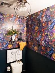 A Bold New Jersey Home Shows How To Add Personality To A New Build In 2020 Home Depot Paint Pattern Wallpaper Inspirational Wallpapers