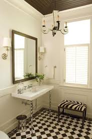 Black And White Farmhouse Bathroom Tile Inspired And Romantic Living Entertaining Traveling And Decorating In A French C Cottage Bathroom Inspiration Classic Bathroom Black And White Bathroom Floor