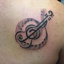 Custom Bass Guitar Tattoo By Jason Dasaro Artist At Arrows And Embers In Concord Nh Concord New Hamp Music Tattoos Music Tattoo Designs Music Notes Tattoo