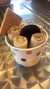 I Ate Cookie Monster Roll Ice Cream Food Snapchat Food Junk Food Snacks