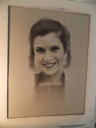 Princess Leia portrait (by me) blended and joined to torso wonderfully by  Lord-James Iaccarino and now off to be painted!!