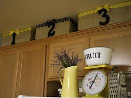 10 ideas for decorating above kitchen
