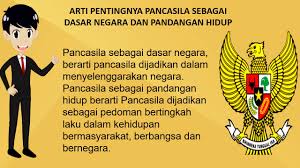 Artinya, pancasila merupakan suatu dasar nilai, serta norma untuk mengatur pemerintahan sebagai penyelenggara negara. Kedudukan Dan Fungsi Pancasila Sebagai Dasar Negara Pkn Kelas Viii Belajar Dirumahaja Youtube