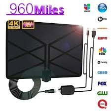 960 Mile Range Antenna Tv Digital Hdtv 1080p Hd Skywire 4k Indoor Aerial Walmart Com In 2020 Digital Hdtv Antenna Tv Antenna Hdtv Antenna