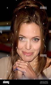 L'actrice ANGELINA JOLIE à la première mondiale, à Hollywood, de son  nouveau film qui prend des vies Photo Stock