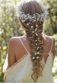 Romantic Fishtail Braid Perfect For A Medieval Wedding Fairy Hair Long Hair Styles Fishtail Braid Hairstyles