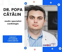 Descoperiți îngrijirea cardiovasculară de excelență cu Dr. Popa Cătălin la  Clinica Carollmed! Aveți grijă de inima dumneavoastră! Dr. Popa Cătălin,  medic cardiolog cu vastă experiență, parte din echipa Clinicii Carollmed,  oferă servicii